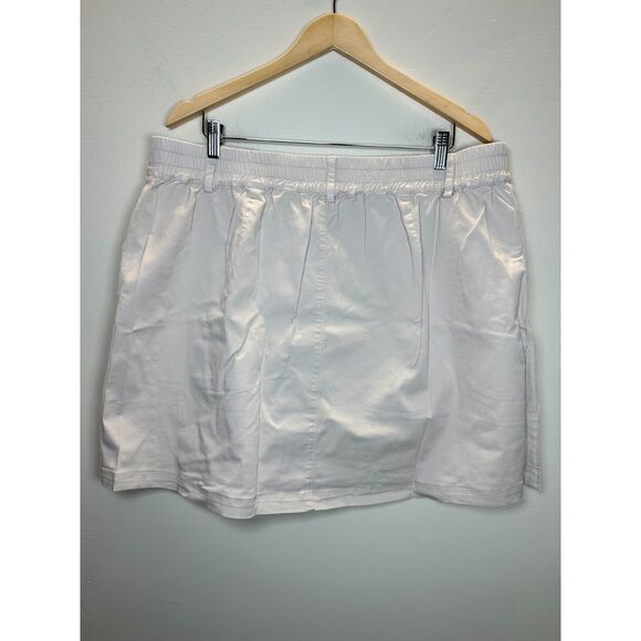 Michael Stars Women's SFDBT32X Plus Size 2X Monroe Stretch Twill Mini Skirt NWT - Picture 5 of 9